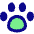 Pet Paw Icon from Core Pop - Free Set