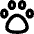 Pet Paw Icon from Micro Line - Free Set
