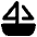 Sail Ship Icon from Core Remix - Free Set | Free Download as SVG Vector and Transparent PNG | Streamline icons