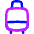 Suitcase Rolling Icon from Flex Neon - Free Set