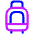 Suitcase Rolling Icon from Plump Neon - Free Set