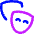Theater Mask Icon from Flex Neon - Free Set