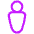 Toilet Sign Man Icon from Plump Neon - Free Set