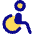 Wheelchair 1 Icon from Core Pop - Free Set
