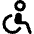 Download free Wheelchair 1 PNG, SVG vector icon from Core Remix - Free set.