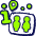 Information Toilet Location Icon from Stickies Duo - Free Set