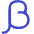 Beta Symbol Icon from Flex Duo Set