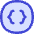 Braces Circle Icon from Flex Duo Set