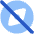 Compass Explore Off Disable Icon from Plump Flat Set