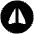 Compass North Icon from Plump Solid Set