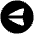 Compass West Icon from Plump Solid Set