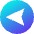 Compass West Icon from Sharp Gradient Set