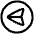 Compass West Icon from Plump Line Set