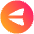 Compass West Icon from Plump Gradient Set