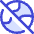 Globe Explore Off Disable Icon from Core Duo Set