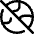 Globe Explore Off Disable Icon from Core Line Set