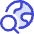 Globe Explore Travel Find Location Icon from Core Duo Set