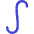 Integral Math Symbol Icon from Flex Duo Set