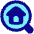 Location Building Search Icon from Plump Pop Set