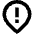 Location Hazard Attention Pin Icon from Sharp Remix Set | Free Download as SVG Vector and Transparent PNG | Streamline icons