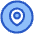 Location Pin Circle Icon from Plump Duo Set
