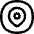 Location Pin Circle Icon from Flex Line Set