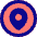 Location Pin Circle Icon from Core Pop Set