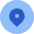 Location Pin Circle Icon from Sharp Flat Set