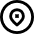 Location Pin Circle Icon from Sharp Line Set