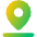 Location Pin Drop Icon from Core Gradient Set