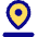 Location Pin Drop Icon from Core Pop Set