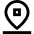 Location Pin Drop Icon from Sharp Line Set