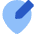 Location Pin Edit Icon from Core Flat Set
