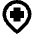 Location Pin Medical Hospital 1 Icon from Sharp Remix Set | Free Download as SVG Vector and Transparent PNG | Streamline icons