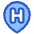 Location Pin Medical Hospital 2 icon - Free transparent PNG, SVG. No sign up needed.