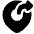 Location Pin Moved Icon from Plump Solid Set