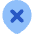 Location Pin Option Remove Icon from Flex Flat Set