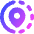 Location Pin Share Live Icon from Core Gradient Set