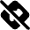 Map Direction Disable Icon from Plump Solid Set