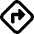 Map Direction Enable Icon from Core Remix Set