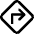 Map Direction Enable Icon from Core Line Set