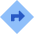Map Direction Enable Icon from Sharp Flat Set