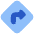 Map Direction Enable Icon from Plump Flat Set