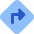 Map Direction Enable Icon from Core Flat Set