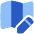 Map Edit Icon from Plump Flat Set