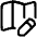 Map Edit Icon from Plump Line Set