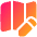 Map Edit Icon from Plump Gradient Set