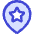 Map Location Star Pin icon - Free transparent PNG, SVG. No sign up needed.