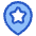 Map Location Star Pin icon - Free transparent PNG, SVG. No sign up needed.
