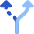 Navigation Arrow Alt Route Icon from Core Flat Set